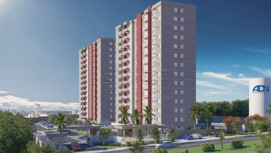 Foto 1 de Apartamento com 2 Quartos para alugar, 51m² em Jardim dos Manacás, Araraquara