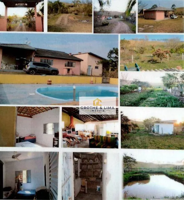 Foto 1 de Fazenda/Sítio com 2 Quartos à venda, 110m² em Chacara Marambaia, Caçapava