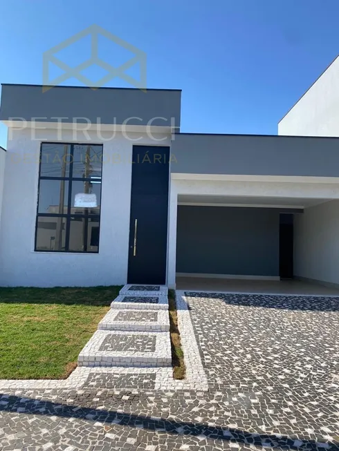 Foto 1 de Casa de Condomínio com 3 Quartos à venda, 150m² em Residencial Real Parque Sumaré, Sumaré