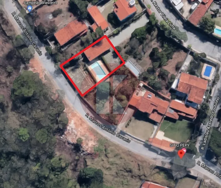 Foto 1 de Lote/Terreno à venda, 617m² em Braúnas, Belo Horizonte