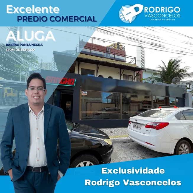 Foto 1 de Ponto Comercial para alugar, 350m² em Ponta Negra, Natal