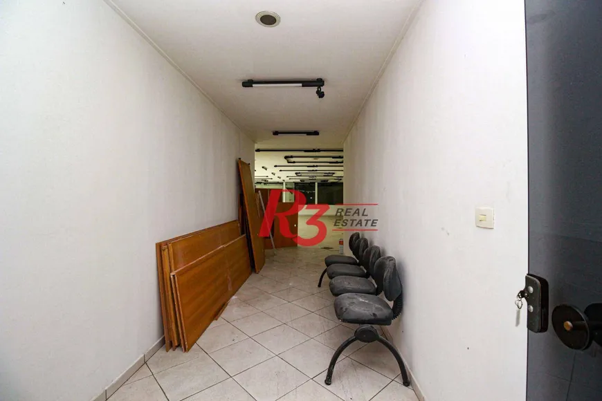 Foto 1 de Sala Comercial para alugar, 300m² em Centro, Santos