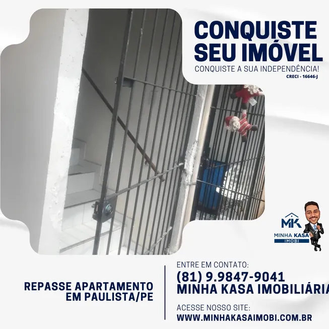 Foto 1 de Apartamento com 2 Quartos à venda, 45m² em Jaguaribe, Paulista