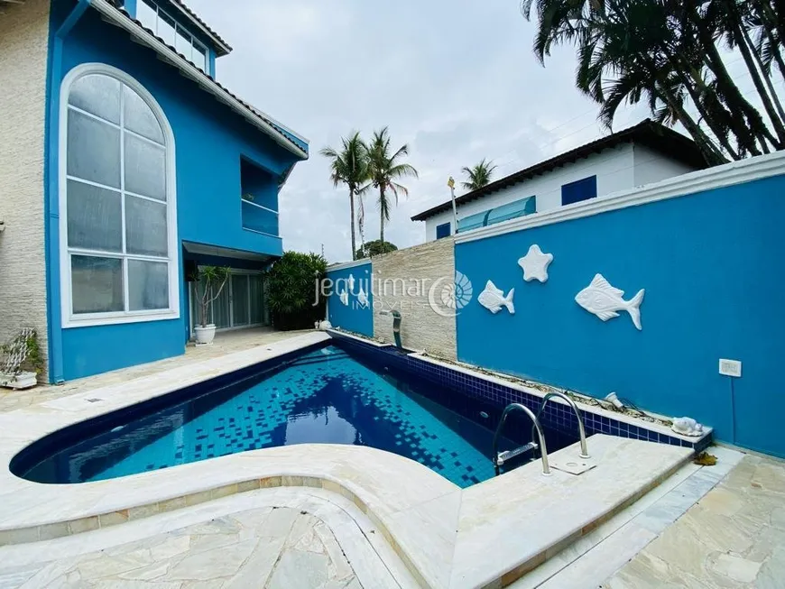 Foto 1 de Casa com 6 Quartos à venda, 373m² em Enseada, Guarujá