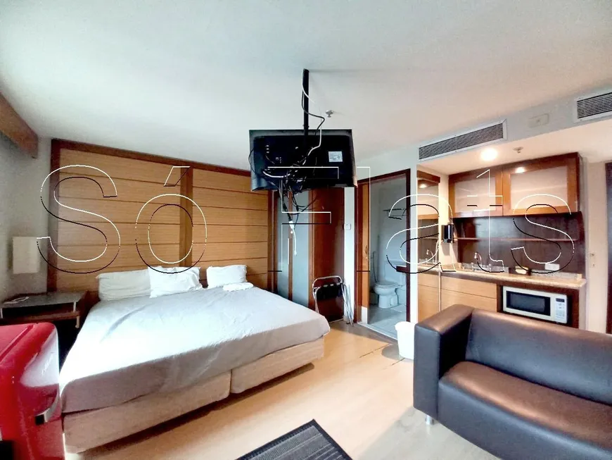 Foto 1 de Flat com 1 Quarto para alugar, 27m² em Moema, São Paulo