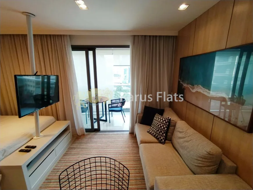 Foto 1 de Flat com 1 Quarto para alugar, 36m² em Pinheiros, São Paulo