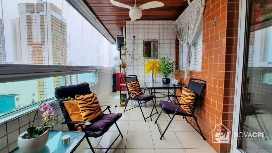 Foto 1 de Apartamento com 3 Quartos à venda, 96m² em Vila Guilhermina, Praia Grande