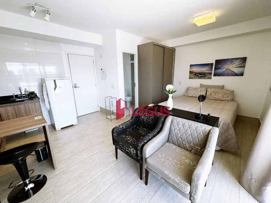 Foto 1 de Apartamento com 1 Quarto para alugar, 33m² em Chácara Santo Antônio, São Paulo