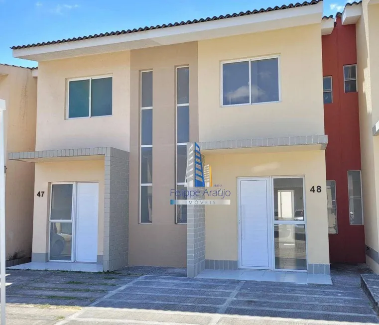 Foto 1 de Casa de Condomínio com 3 Quartos à venda, 70m² em Messejana, Fortaleza