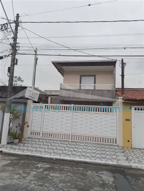 Foto 1 de Casa com 2 Quartos à venda, 52m² em Tude Bastos, Praia Grande