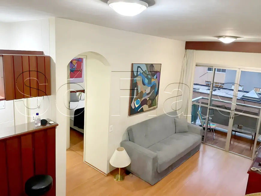 Foto 1 de Apartamento com 1 Quarto para alugar, 43m² em Vila Nova Conceição, São Paulo