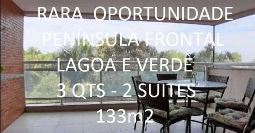 Foto 1 de Apartamento com 3 Quartos à venda, 133m² em Barra da Tijuca, Rio de Janeiro