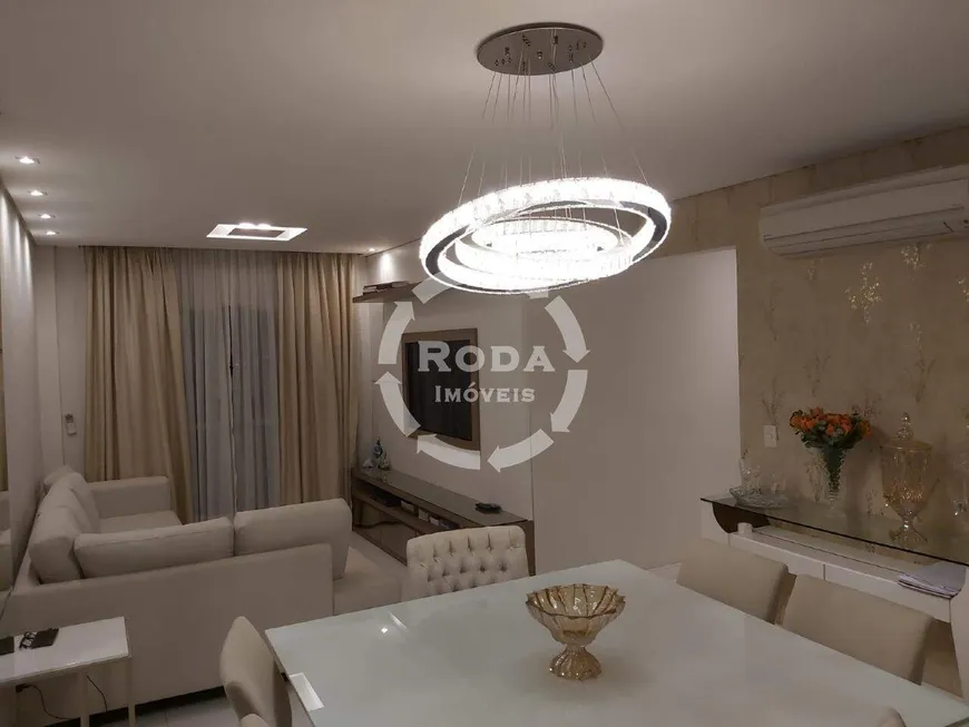 Foto 1 de Apartamento com 3 Quartos à venda, 116m² em Ponta da Praia, Santos