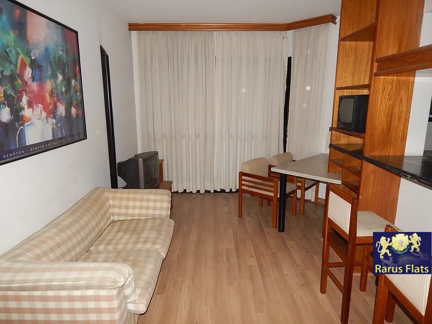 Foto 1 de Flat com 1 Quarto para alugar, 47m² em Itaim Bibi, São Paulo