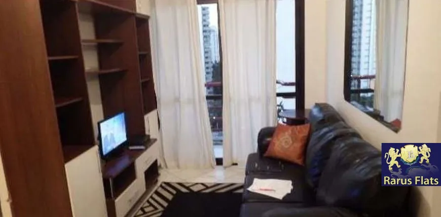 Foto 1 de Flat com 1 Quarto para alugar, 35m² em Moema, São Paulo