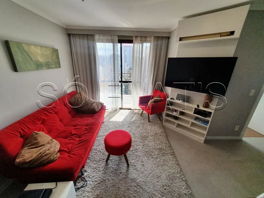 Foto 1 de Flat com 2 Quartos à venda, 48m² em Vila Olímpia, São Paulo