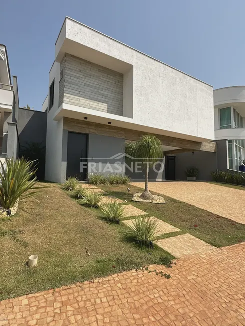 Foto 1 de Casa de Condomínio com 3 Quartos à venda, 251m² em Loteamento Residencial Reserva do Engenho , Piracicaba