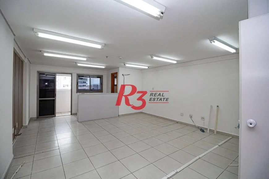 Foto 1 de Sala Comercial à venda, 44m² em Marapé, Santos