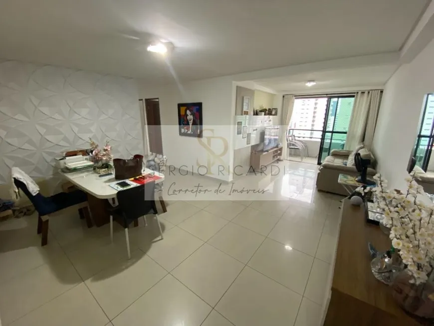 Foto 1 de Apartamento com 3 Quartos à venda, 127m² em Manaíra, João Pessoa