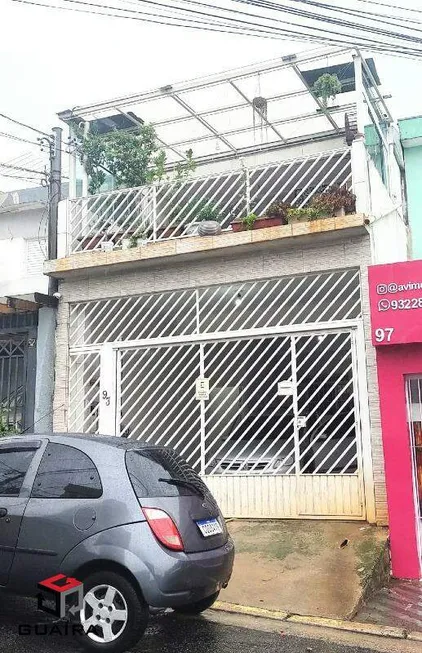 Foto 1 de Sobrado com 3 Quartos à venda, 200m² em Utinga, Santo André