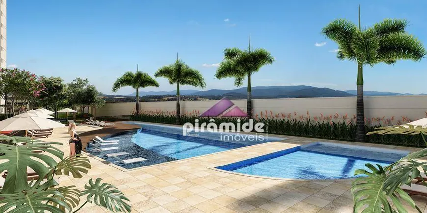 Foto 1 de Apartamento com 2 Quartos à venda, 64m² em Cidade Jardim, Jacareí