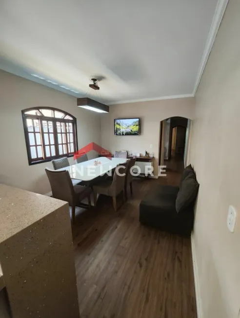 Foto 1 de Sobrado com 3 Quartos à venda, 150m² em Jardim Nobrega, Mauá