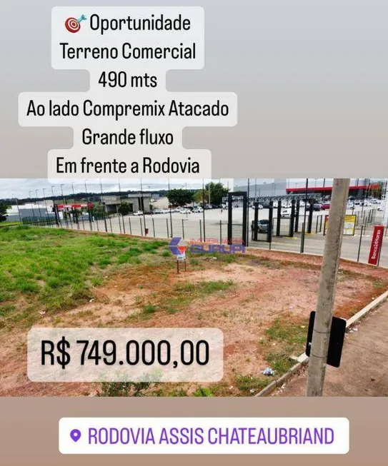 Foto 1 de Lote/Terreno à venda, 490m² em Jardim Primavera, São José do Rio Preto