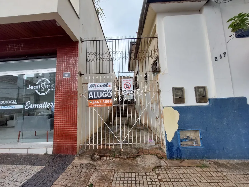 Foto 1 de Casa com 1 Quarto para alugar, 108m² em Centro, Piracicaba