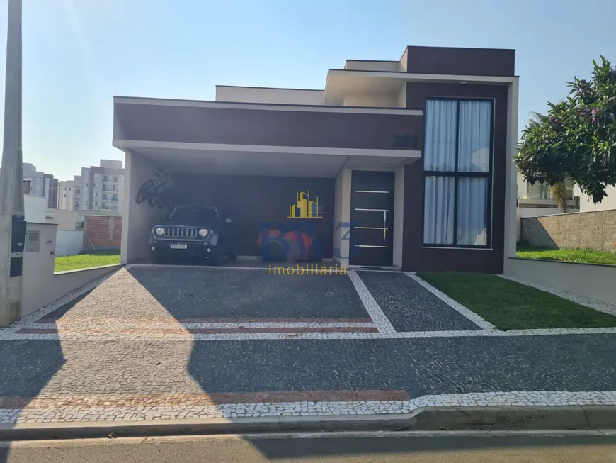 Foto 1 de Casa de Condomínio com 3 Quartos à venda, 158m² em Residencial Real Parque Sumaré, Sumaré