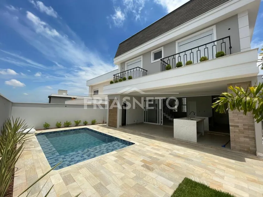 Foto 1 de Casa de Condomínio com 3 Quartos à venda, 209m² em Loteamento Residencial e Comercial Villa D Aquila, Piracicaba
