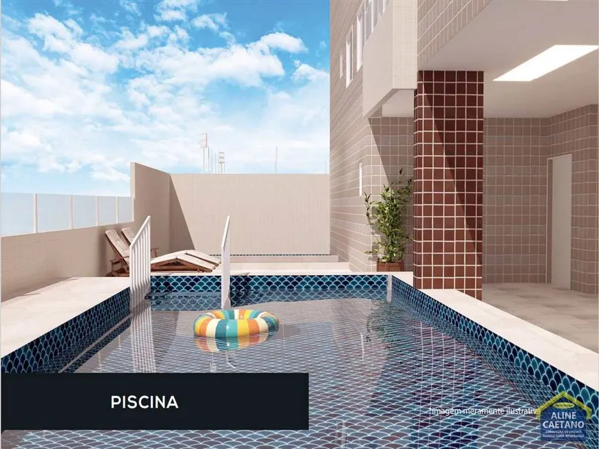Foto 1 de Apartamento com 2 Quartos à venda, 52m² em Vila Caicara, Praia Grande