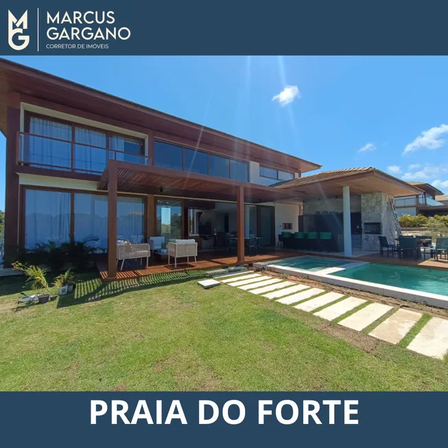 Foto 1 de Apartamento com 6 Quartos à venda, 455m² em Praia do Forte, Mata de São João