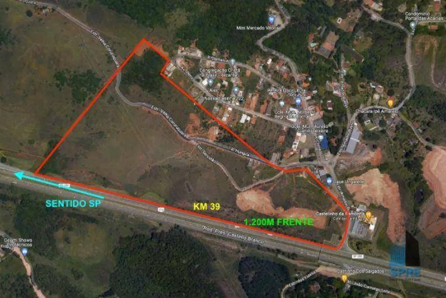 Foto 1 de Lote/Terreno à venda, 109000m² em Cururuquara, Santana de Parnaíba