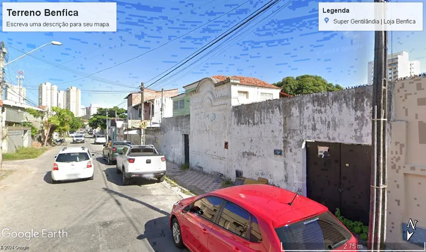 Foto 1 de Lote/Terreno à venda, 534m² em Benfica, Fortaleza