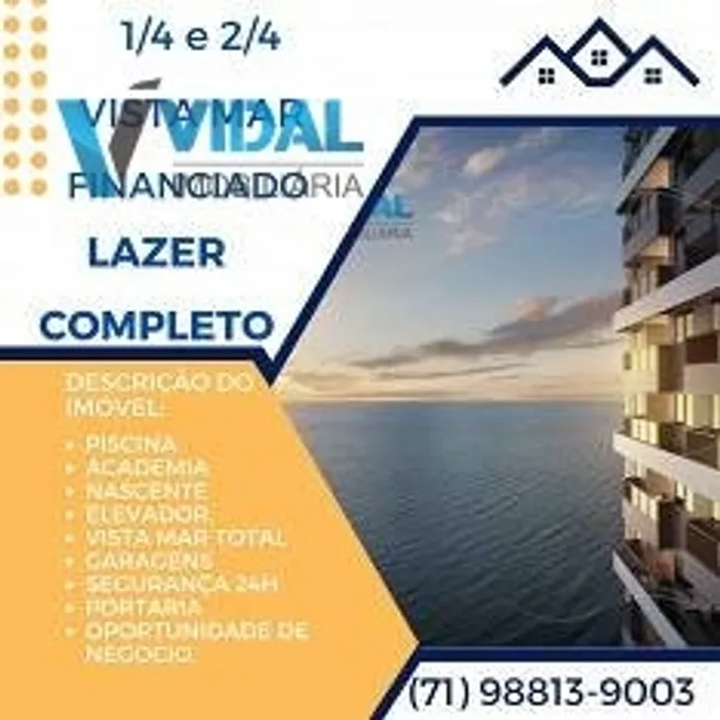 Foto 1 de Apartamento com 2 Quartos à venda, 60m² em Piatã, Salvador