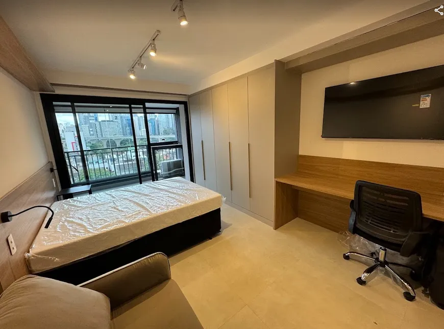 Foto 1 de Apartamento com 1 Quarto para alugar, 33m² em Brooklin, São Paulo