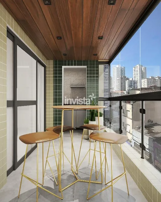 Foto 1 de Apartamento com 4 Quartos à venda, 209m² em Embaré, Santos