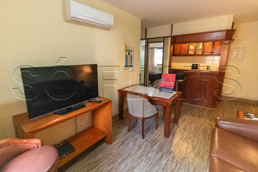 Foto 1 de Flat com 1 Quarto à venda, 40m² em Itaim Bibi, São Paulo