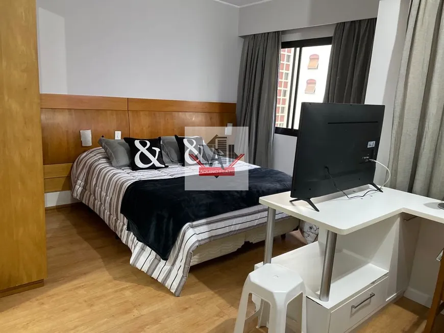 Foto 1 de Apartamento com 1 Quarto para alugar, 32m² em Moema, São Paulo