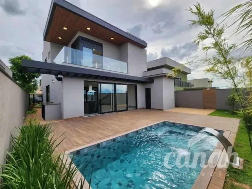 Foto 1 de Casa de Condomínio com 4 Quartos à venda, 330m² em Loteamento Terras de Florenca, Ribeirão Preto