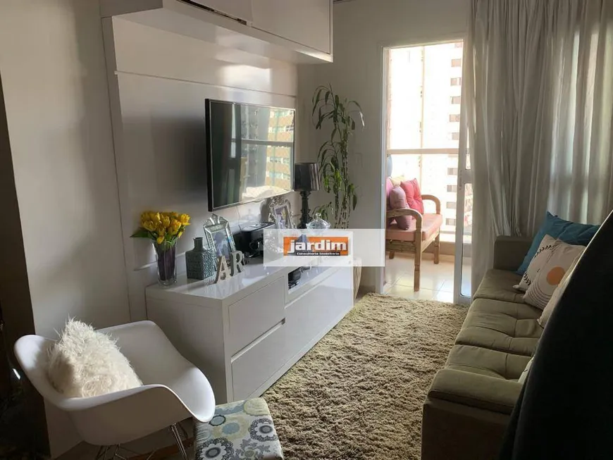 Foto 1 de Apartamento com 2 Quartos à venda, 62m² em Vila Guiomar, Santo André