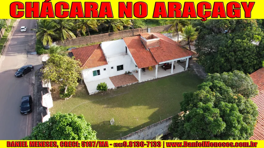 Foto 1 de Fazenda/Sítio com 4 Quartos à venda, 1900m² em Araçagy, São José de Ribamar