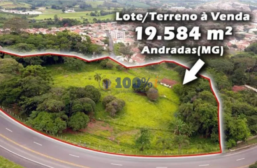 Foto 1 de Lote/Terreno à venda, 19584m² em Centro, Andradas