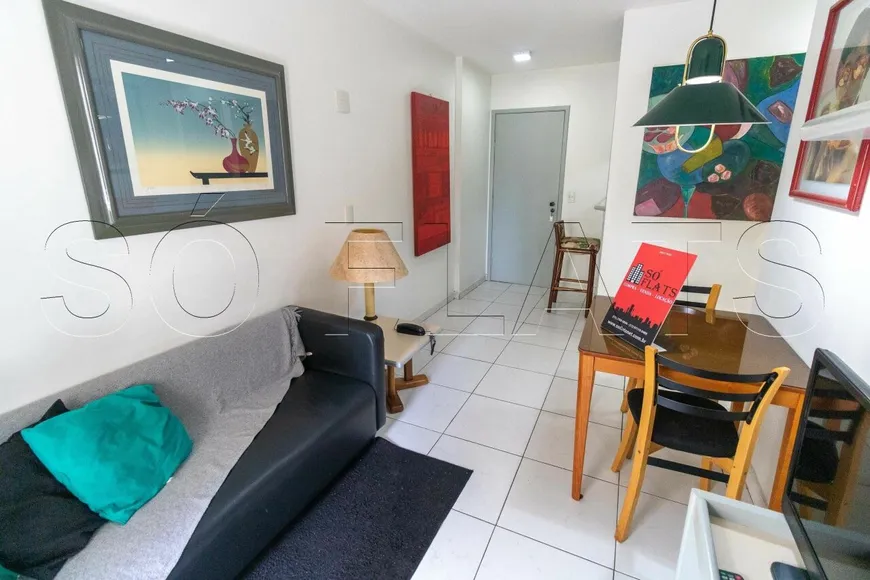 Foto 1 de Flat com 1 Quarto para alugar, 39m² em Jardim Paulista, São Paulo