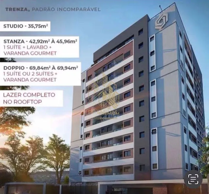 Foto 1 de Apartamento com 1 Quarto à venda, 45m² em Vila Thais, Atibaia