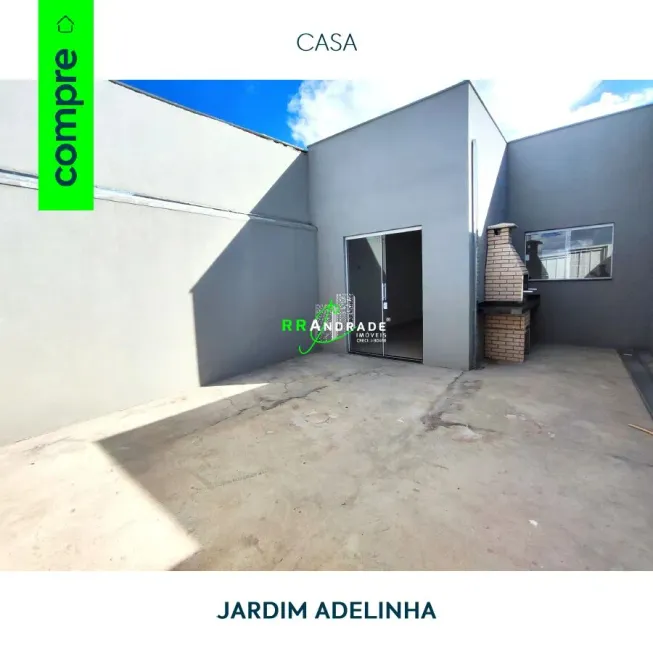 Foto 1 de Casa com 2 Quartos à venda, 58m² em Jardim Adelinha, Franca