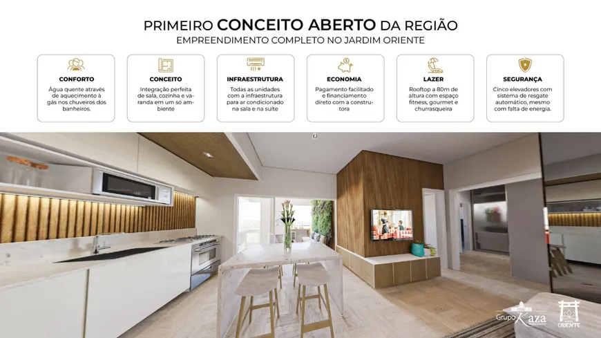 Foto 1 de Apartamento com 3 Quartos à venda, 66m² em Jardim Oriente, São José dos Campos