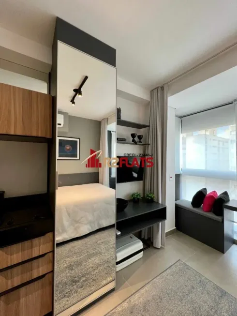 Foto 1 de Flat com 1 Quarto para alugar, 20m² em Pinheiros, São Paulo