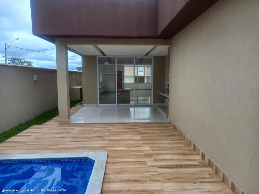 Foto 1 de Casa de Condomínio com 3 Quartos à venda, 263m² em Jardins Nápoles, Senador Canedo