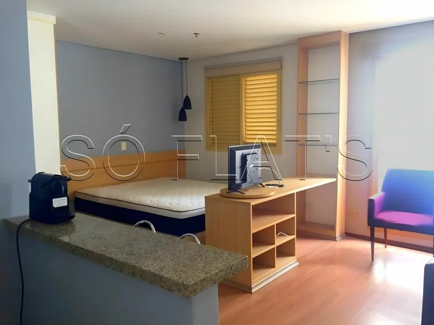 Foto 1 de Flat com 1 Quarto à venda, 27m² em Jardins, São Paulo